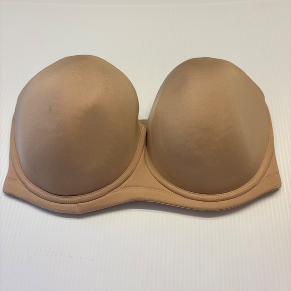 Wacoal Other - Wacoal Strapless Bra Womens 34H Sand Red Carpet Underwire 854119 Lingerie